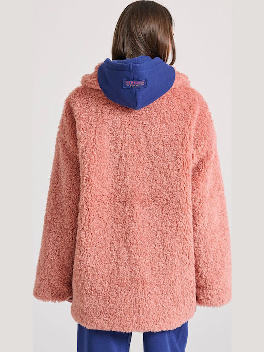 Women's Short Fur Pink