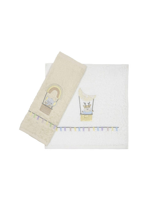 Nima Laveta Pentru Bebelusi Albă Bej Greutate 420gr/m²