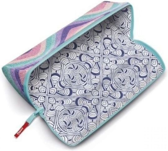 Maped Double-Sided Pastel Waves Pencil Case