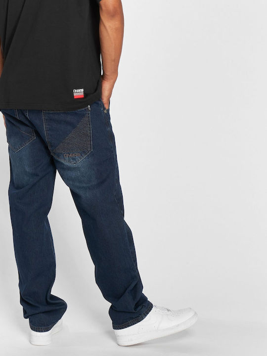 Ανδρικό Παντελόνι Τζιν με Loose Εφαρμογή Dark Blue