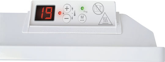 Intuis Convectoare Perete 2500W cu Termostat Electronic Alb