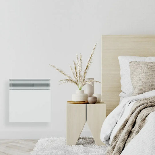 Intuis Convector Heater Wall 1500W with Electronic Thermostat and WiFi White