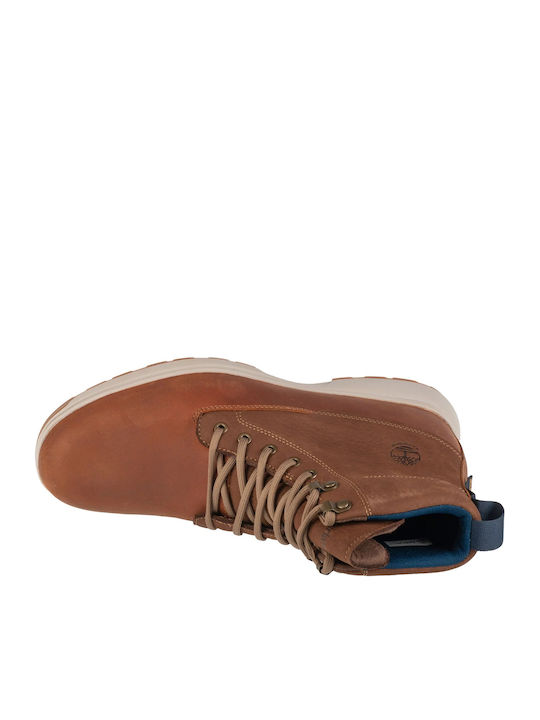 Piele Bej Ghete Chelsea Impermeabile