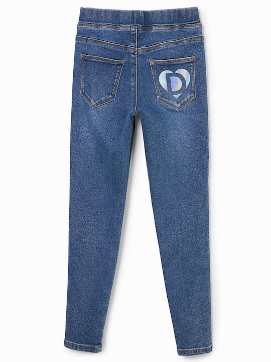 Desigual Dama Kinder-Jeanshosen Denim Mittlere Waschung