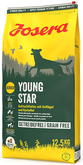 Junior 12.5kg Dry Food for Dogs Grain-Free with Poultry
