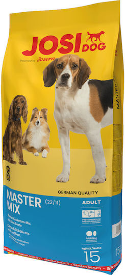 Josera Josidog Master Mix 15kg Dry Food for Adult Dogs with Corn, Meat and Rice