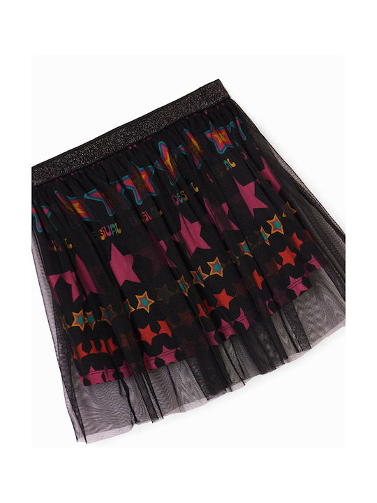 Desigual Kids Tulle Skirt Black