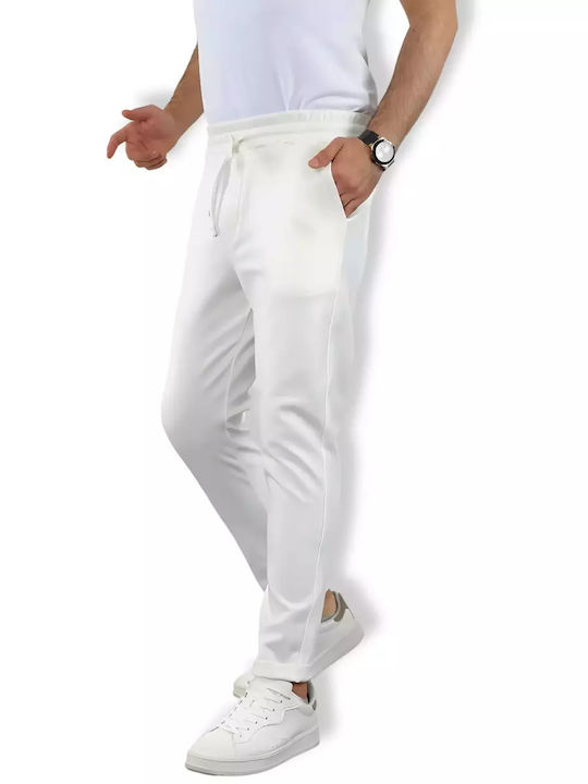 Luca Barra Sweatpants White