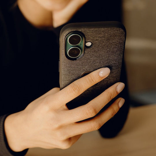 Peak Design Everyday Back Cover Σιλικόνης Γκρι (iPhone 16)