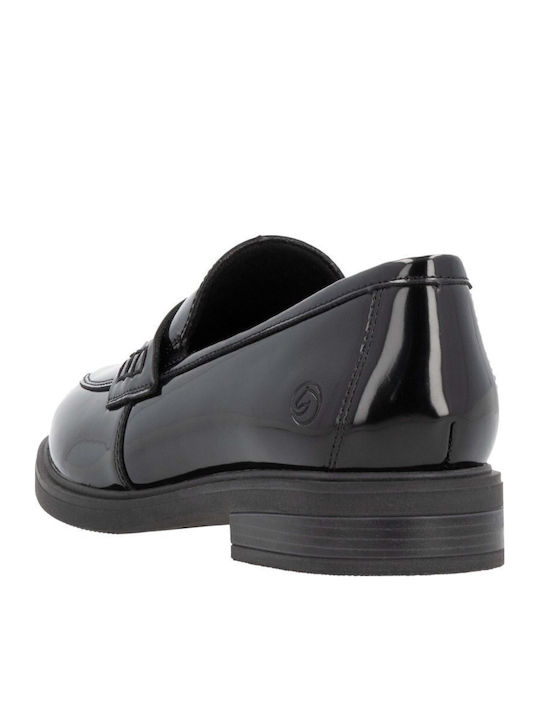 Mocasini dama în culoarea Negru