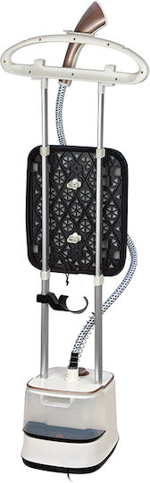 Heinrich's Garment Steamer Floor 1900W with Tank 2.4lt White
