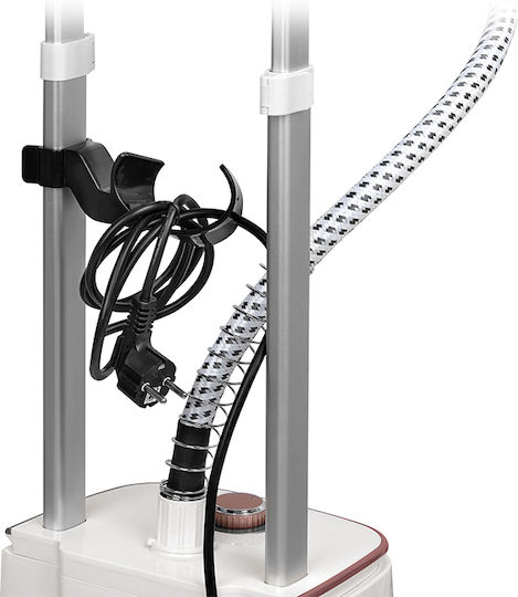 Heinrich's Garment Steamer Floor 1900W with Tank 2.4lt White