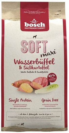 Bosch Petfood Concepts Tiernahrung Soft Maxi 12.5kg Dry Food Grain-Free & Gluten-Free for Adult Large Breed Dogs with Buffalo