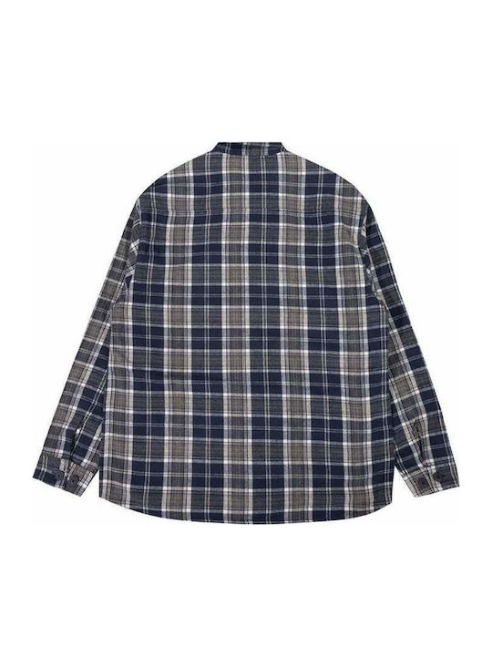 Langärmeliges Overshirt Geprüft Blau