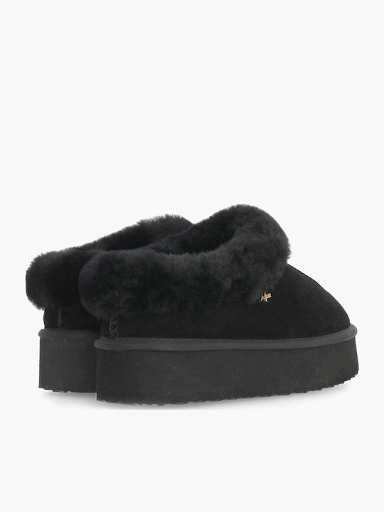 Mexx Closed-Toe Slippers Black