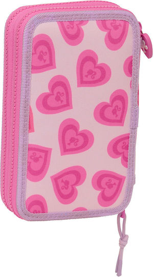 Barbie Love Double Pencil Case 28pcs 8412688553402