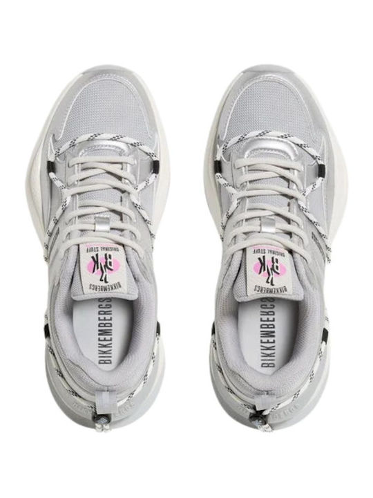 Γυναικεία Sneakers Laminated Silver