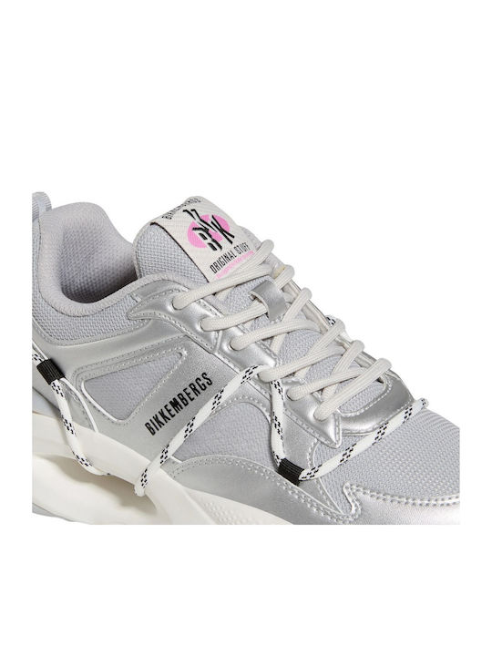 Γυναικεία Sneakers Laminated Silver