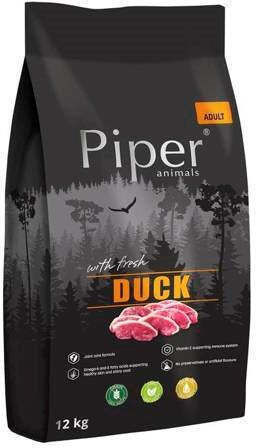 Piper Adult 12kg Dry Food Grain-Free & Gluten-Free for Adult Dogs with Duck