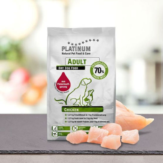 Platinum Pet Food & Care 1.5kg Dry Food Gluten-Free for Adult Neutered Dogs with Chicken