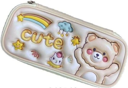 3D Oval Pencil Case Graffiti Bear 242542 2024 Graffiti