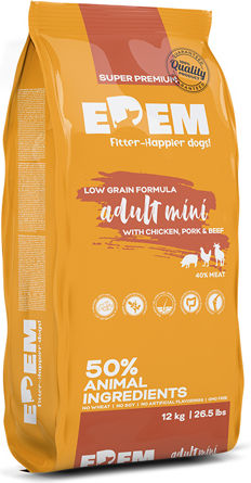 12kg Dry Food for Adult Small Breed Dogs with Chicken and Rice