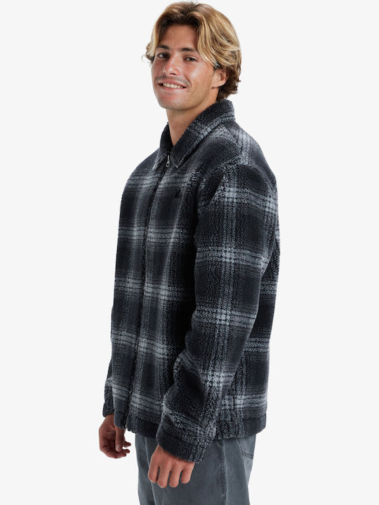 Deck Ανδρική Ζακέτα Fleece Black/Grey