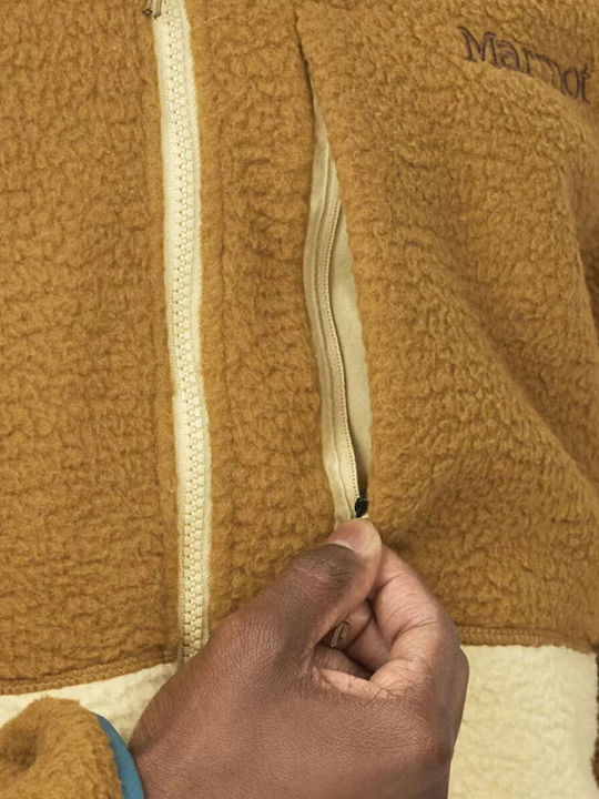 Men's Fleece Cardigan Green