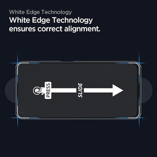 Spigen Alm Glas.tr Slim Fc 2.5D 0.3мм Закалено стъкло 2бр (Galaxy S21 5G)
