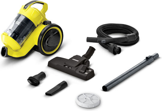 Karcher VC 3 Vacuum Cleaner 700W Bagless 0.9lt Yellow