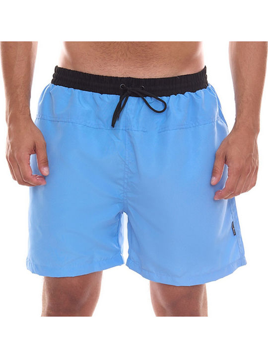 Costume De Baie Bărbați Pantaloni Scurți Sky Albastru
