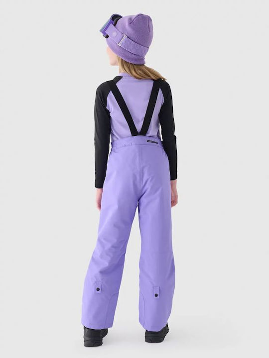 4F 4FJWAW24TFTRF659-51S Kids Dungarees for Ski & Snowboard