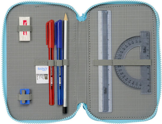 Bluey Triple Pencil Case 36 Pieces