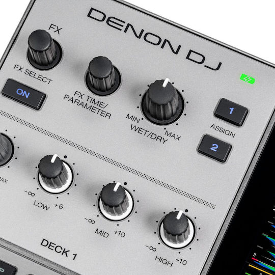 Denon Prime Go+ DJ Controller APA2024-01539 2 Καναλιών με Οθόνη
