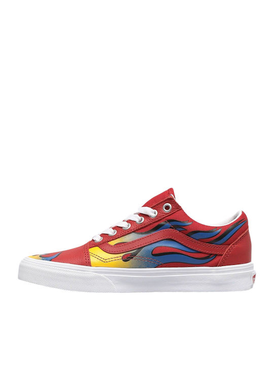 Old Skool Herren Sneakers Racer Red-true Blue