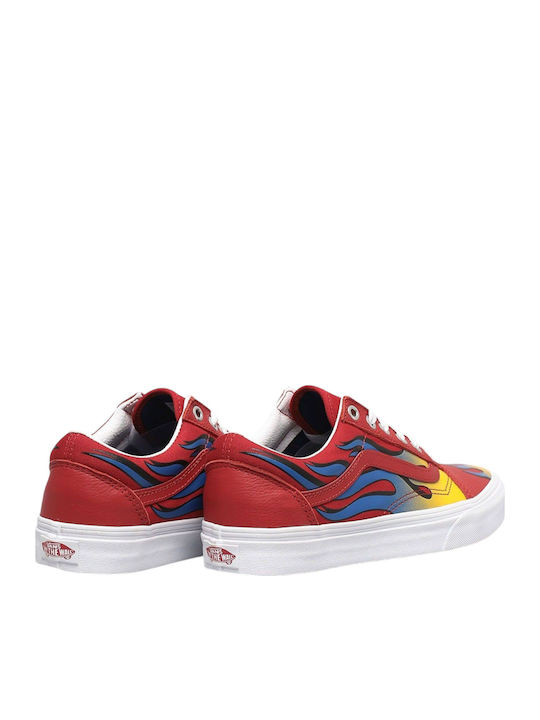 Old Skool Herren Sneakers Racer Red-true Blue