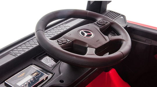 Mercedes Benz Actros Lastwagen Einsitzer mit Fernbedienung Lizensiert 12 Volt Rote