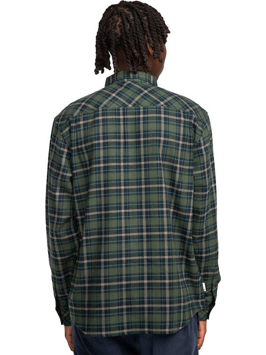 Дълъг ръкав Риза Каре Deep Forest Plaid