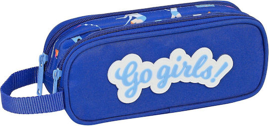 Double Pencil Case Go Girls Safta