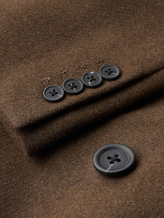Merchant Town Coat Jachetă bărbați Brown