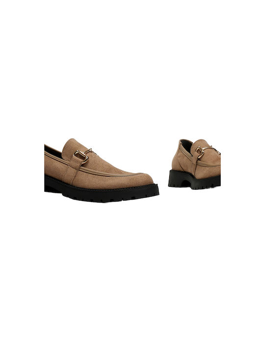 J&C Women's Loafers in Brown Color