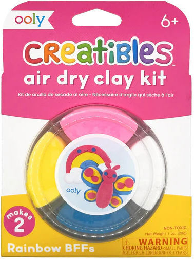 Air-dry Modeling Clay Rainbow Creatibles Diy Set 4 Colors