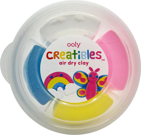 Air-dry Modeling Clay Rainbow Creatibles Diy Set 4 Colors