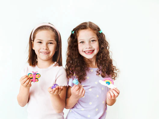 Air-dry Modeling Clay Rainbow Creatibles Diy Set 4 Colors