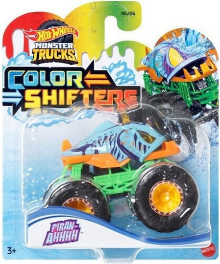 Hot Wheels Color Shifters Αυτοκινητάκι Monster Truck Piran-Ahhhh για 3+ Ετών