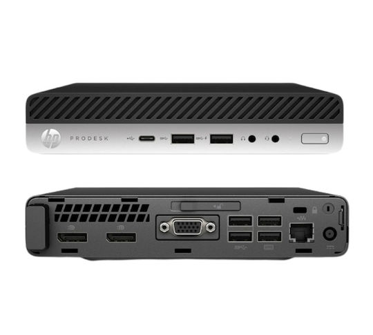HP EliteDesk 800 G3 Mini Gradul Refurbished A (Core i5-7500T/8GB/128GB SSD/W10 Pro)
