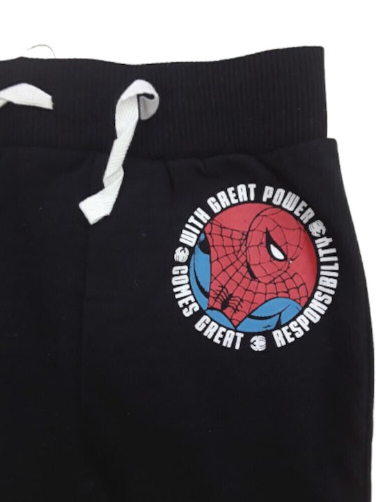 Παιδικό Παντελόνι Φόρμας Black Spiderman