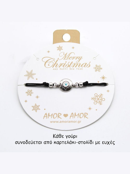 Amor Amor Bracelet Lucky Charm with design Eye Black