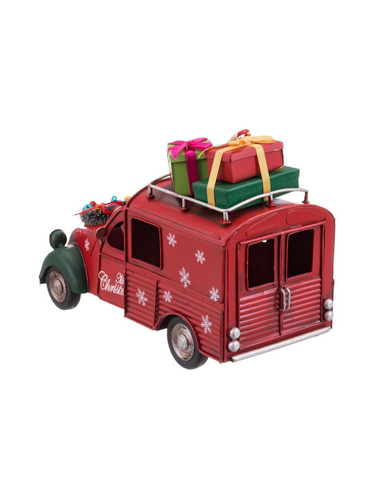 Hanging Ornament Car Red 16.5x26cm