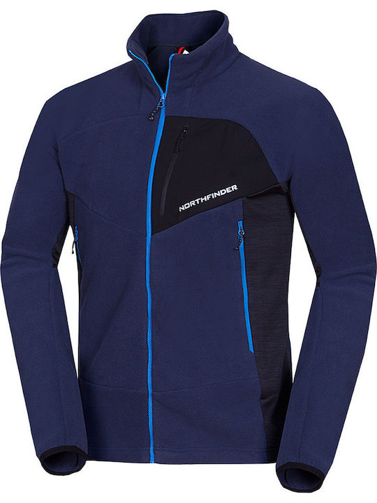 Ανδρική Ζακέτα Fleece Navy/black